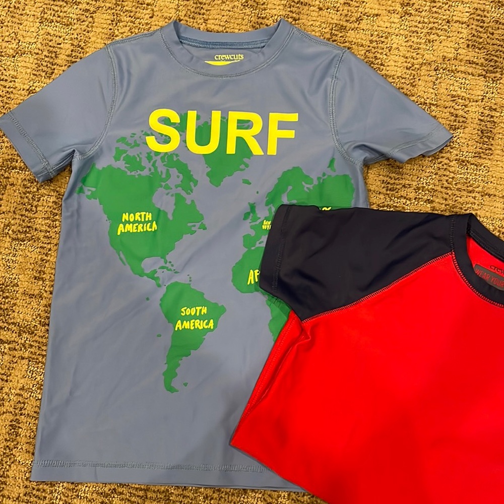 Crewcuts boys swim shirt